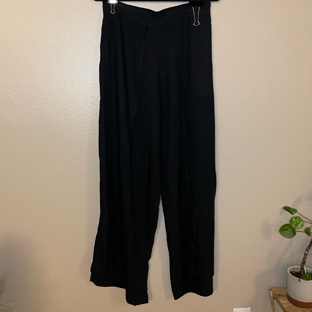 Black Wide Leg Women’s Pant